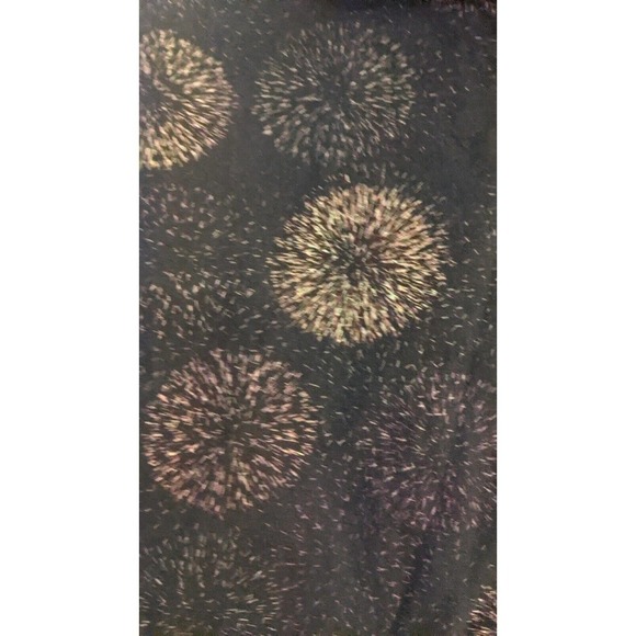 Jared Lang Shirt Men's XL Button Up Long Sleeve Cotton Men, Fireworks pattern - Picture 4 of 11